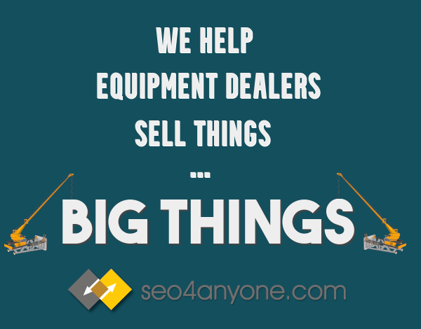 equipment retailer marketing